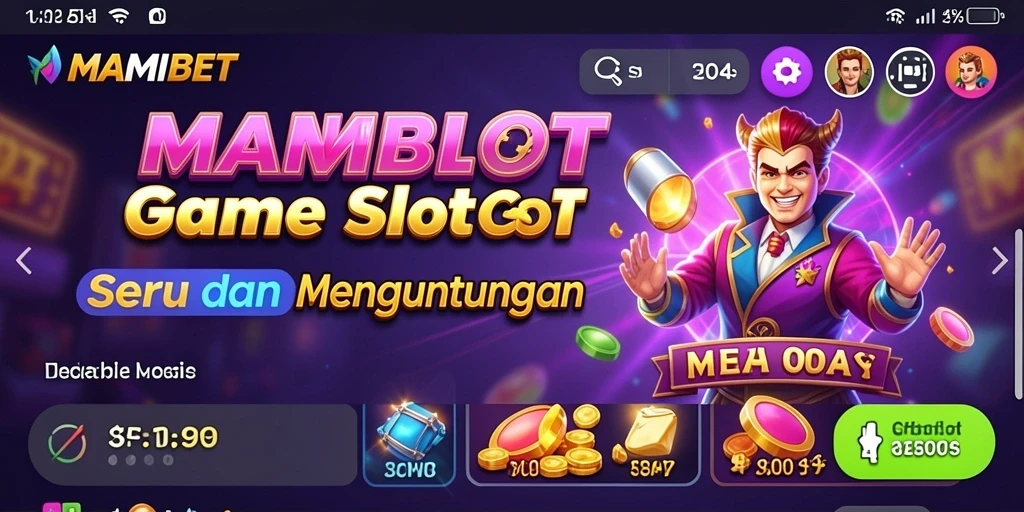 Tangkapan layar MAMIBET menampilkan pengalaman bermain Slot yang mendebarkan.