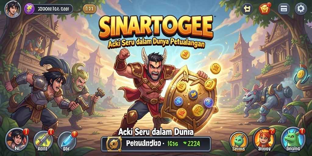 Gameplay SINARTOGEL yang penuh aksi dan menegangkan.