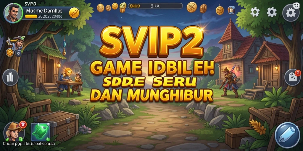 Gameplay SVIP2 yang menampilkan aksi santai dan seru.